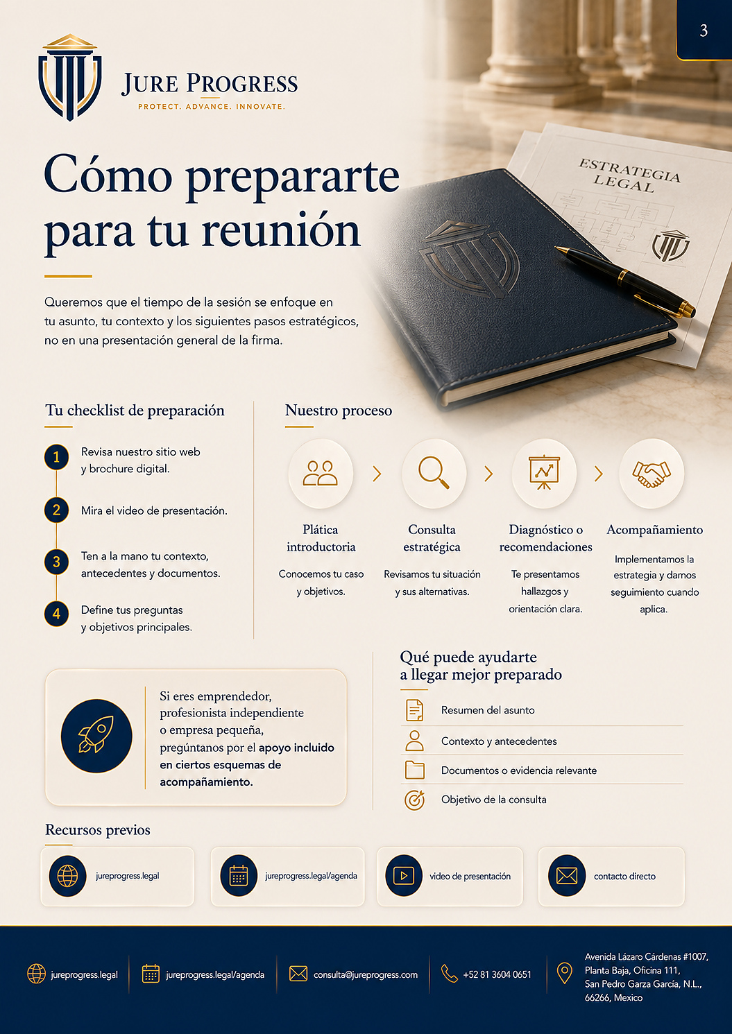 Brochure Consultoría Legal página 3